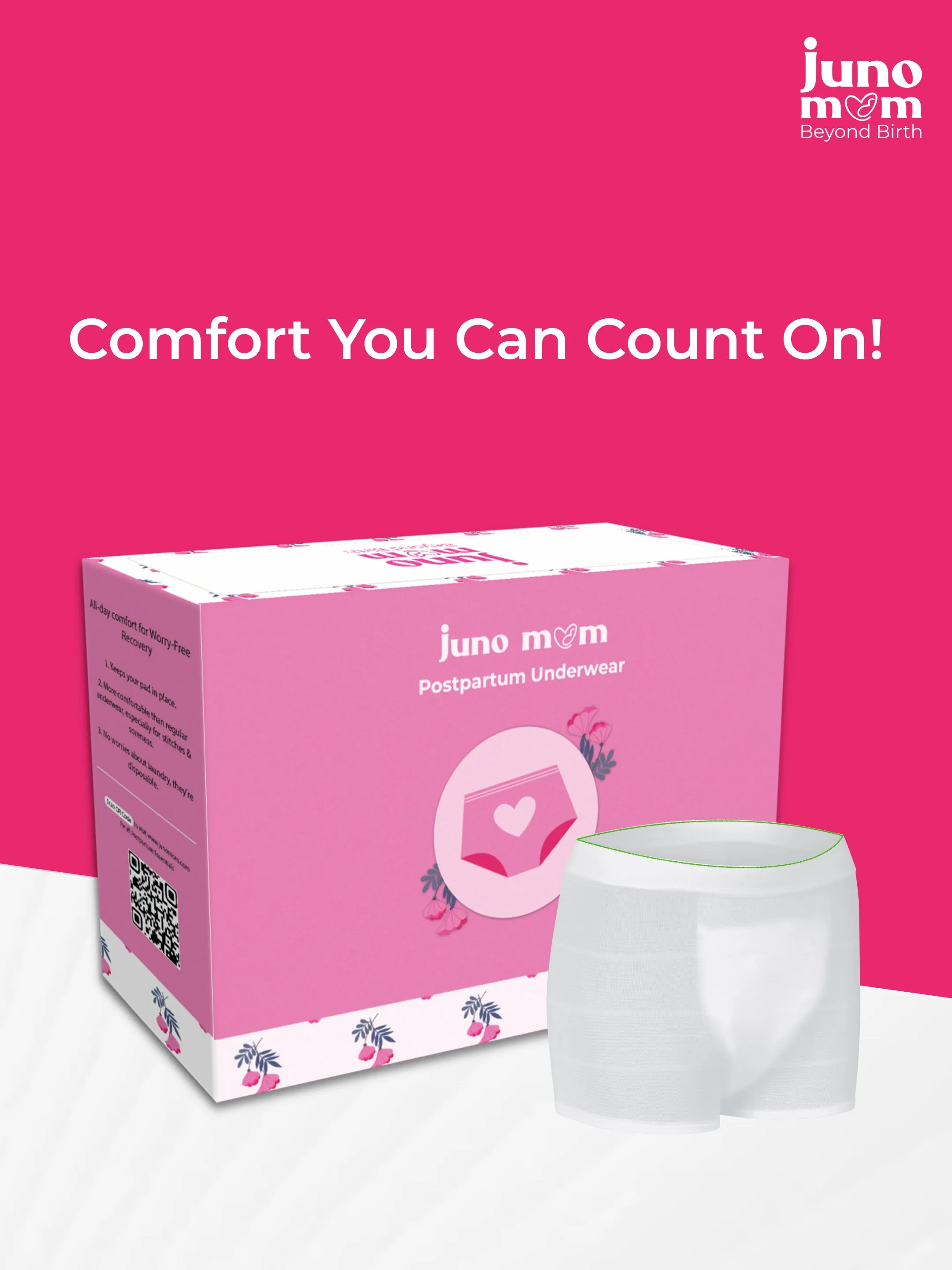 Juno Mom Disposable Underwear Combo (Set of 2)