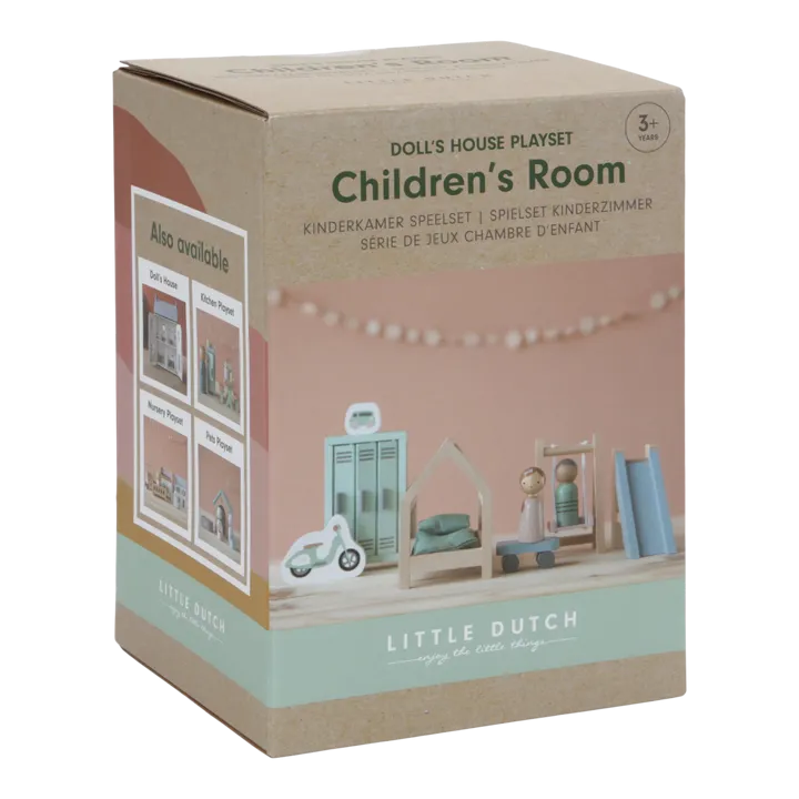 Little Dutch Dolls House Playset Children's Room