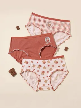 Lucky Bear Underwear Set of 3