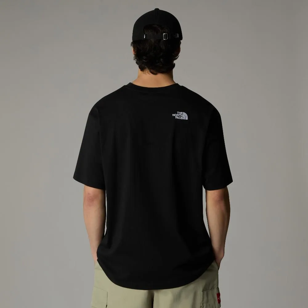 MEN'S OVERSIZED SIMPLE DOME T-SHIRT