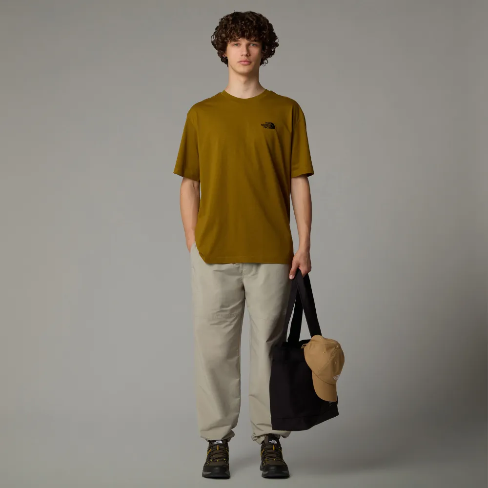 MEN'S OVERSIZED SIMPLE DOME T-SHIRT