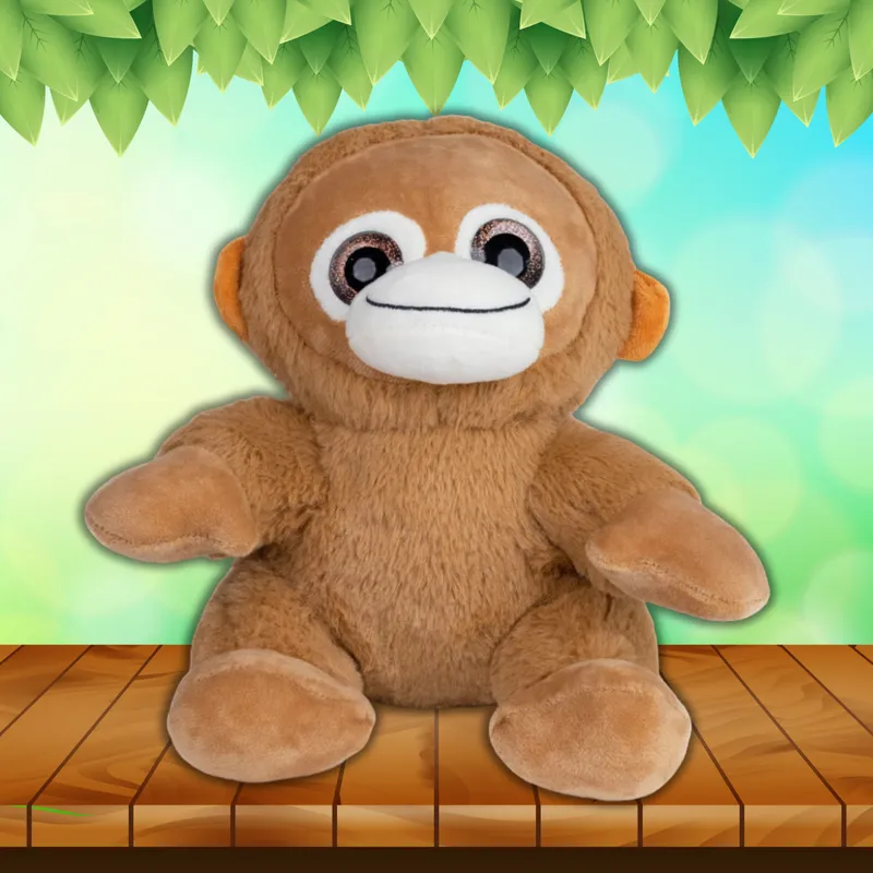 Monkey Soft Toy for Kids | Adorable cute Huggable & Cuddly Stuffed Animal Plush Toy | 29 CM