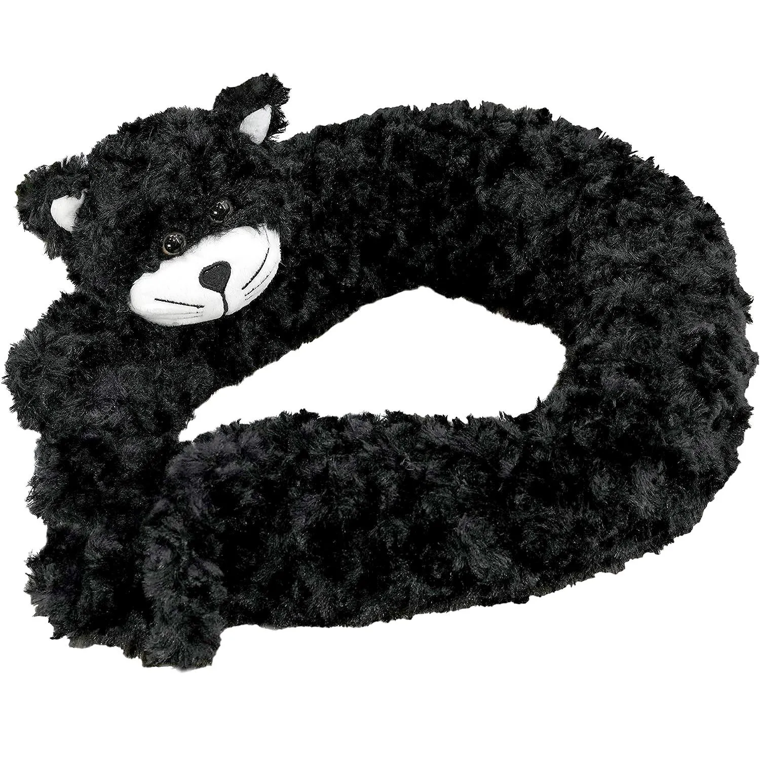 Novelty Black Cat Draught Excluder for Doors