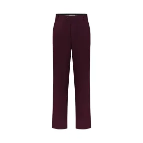 Rich Maroon Men's Trouser