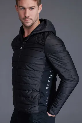 Train to Win Hooded Coat Mens